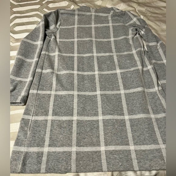 NWOT REITMANS Checkered Sweater Super Soft Jacket -XXS - Picture 3 of 6